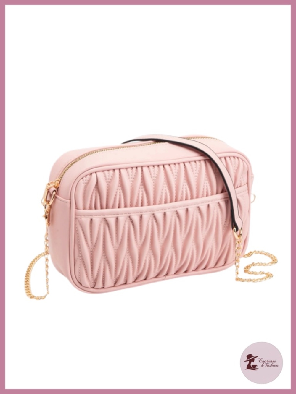 NWT Ruched Crossbody Camera Bag